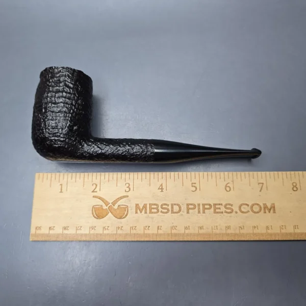 Ben Wade (Peter Wilson) Magnum Sandblasted Billiard Estate Briar Pipe, Unsmoked - Image 13