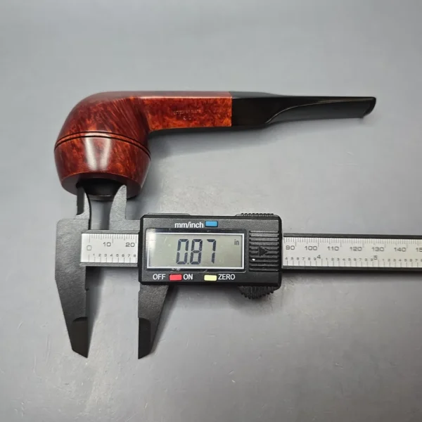 Calibano (Mastro de Paja) 111 C2 Smooth Bulldog Estate Briar Pipe, Unsmoked - Image 16
