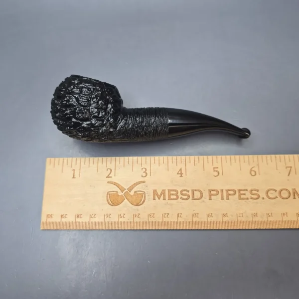 Savinelli 150th Anniversary Capri Root Briar 320 KS Rusticated Author Briar Pipe, New - Image 12
