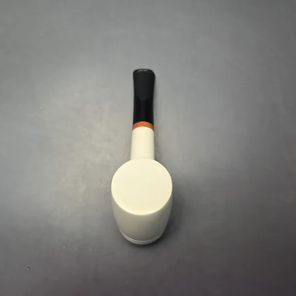 MBSD Meerschaum Deluxe Smooth "Whittler" Poker with Briar-Mortise (New) - Image 10