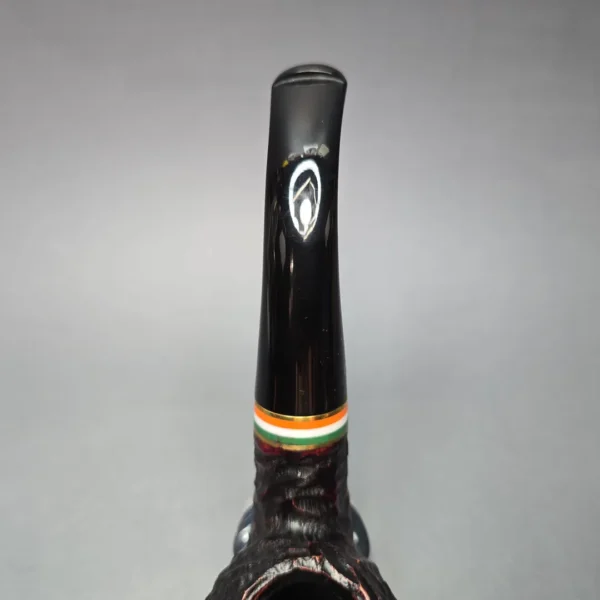 Peterson 2026 St Patrick's Day XL02 Rusticated Apple, Briar Pipe, New - Image 9