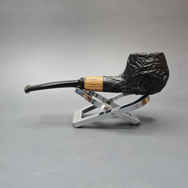 MBSD Briars by Piero Vitale Vintage Sandblasted Author with Zebrawood (New) - Image 4