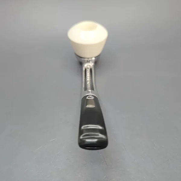 Falcon Bent Multipurpose w/ MBSD Meerschaum Dublin Block Meerschaum Bowl Pipe, New - Image 5