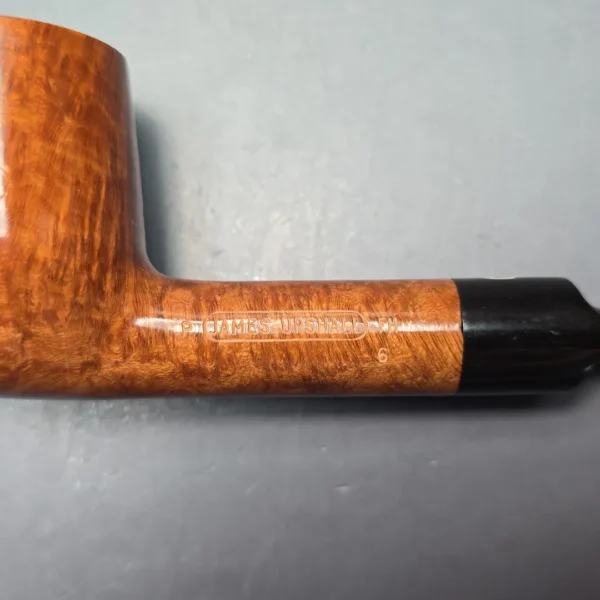 James Upshall P Grade Group 6 Smooth Billiard Estate Briar Pipe, Unsmoked - Image 10