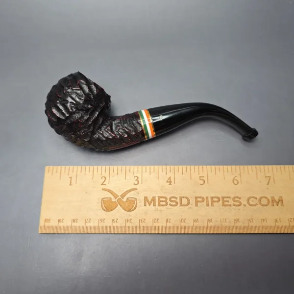 Peterson 2026 St Patrick's Day XL02 Rusticated Apple, Briar Pipe, New - Image 13