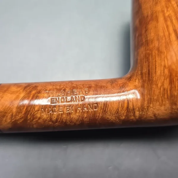 James Upshall P Grade Group 6 Smooth Billiard Estate Briar Pipe, Unsmoked - Image 11