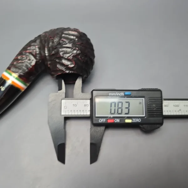 Peterson 2026 St Patrick's Day XL02 Rusticated Apple, Briar Pipe, New - Image 14