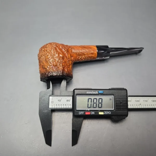 Caminetto (c.1968-75) Business 108 Rusticated Pot Estate Briar Pipe, Italian Estates - Image 12