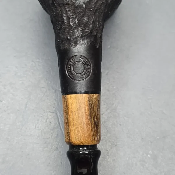 MBSD Briars by Piero Vitale Black Rusticated Billiard with Olivewood (New) - Image 11