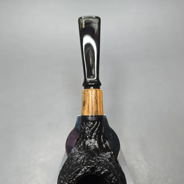 MBSD Briars by Piero Vitale Vintage Sandblasted Author with Zebrawood (New) - Image 8