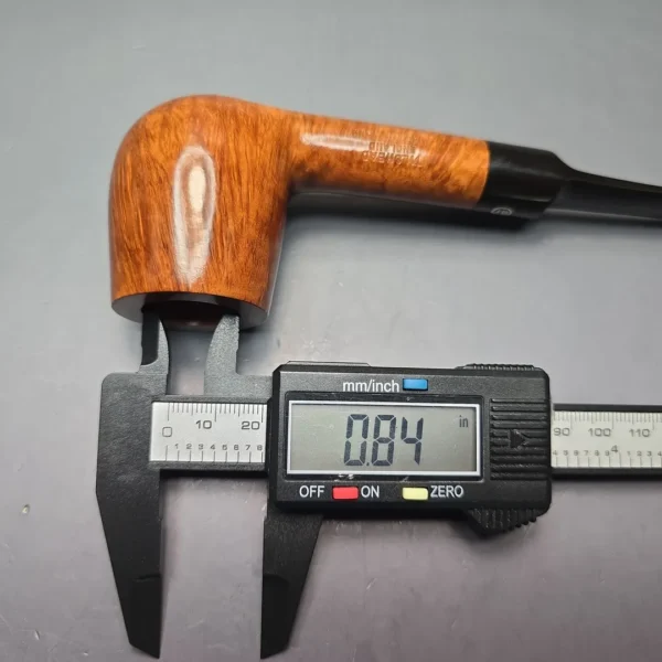 James Upshall P Grade Group 6 Smooth Billiard Estate Briar Pipe, Unsmoked - Image 13