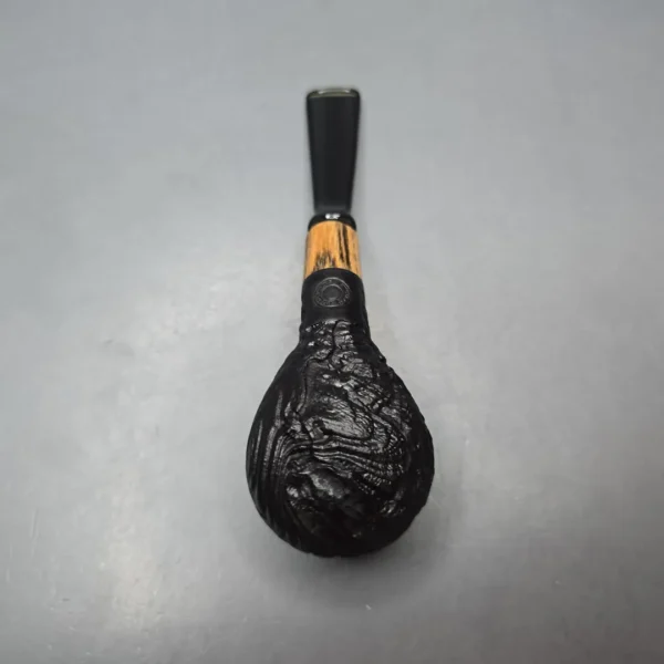 MBSD Briars by Piero Vitale Vintage Sandblasted Author with Zebrawood (New) - Image 10