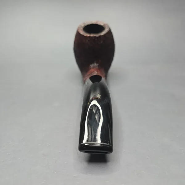 Savinelli Sitting 677 KS Rusticated Bent Billiard Estate Briar Pipe, Italian Estates, 6mm - Image 5