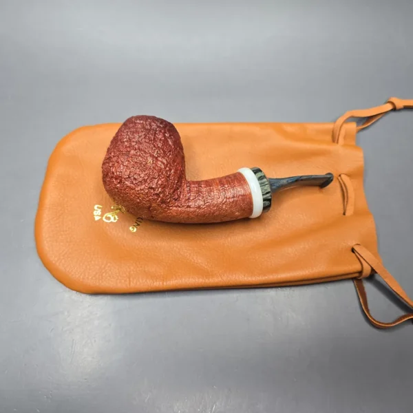 Nate King Sandblasted Brandy with Ivorite (New) - Image 15