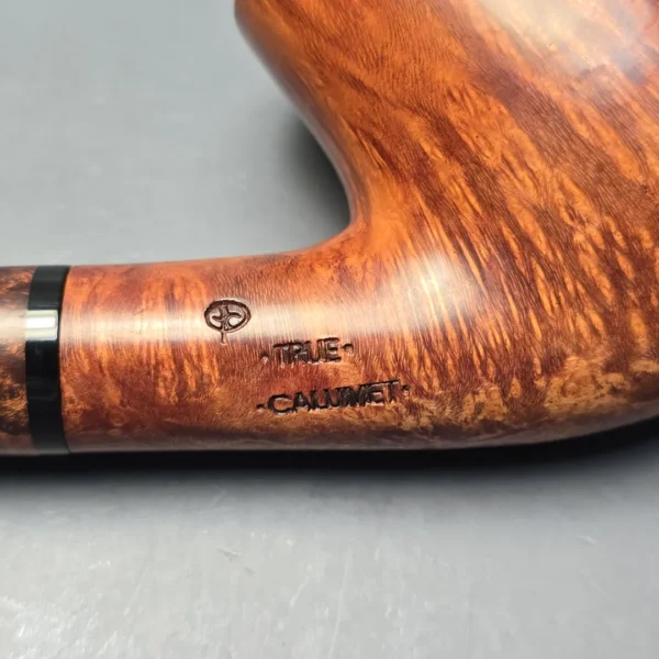 Pipa Croci True Calumet Smooth Churchwarden with Briar Shank Extension (Unsmoked Estate) - Image 11