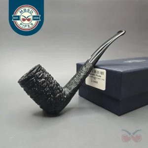 Savinelli 150th Anniversary Capri Root Briar 130 KS Rusticated Stack Briar Pipe, New