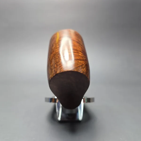 James Upshall (c.1980s) P Grade Smooth Oom Paul Sitter Estate Briar Pipe, Unsmoked, 9mm - Image 3