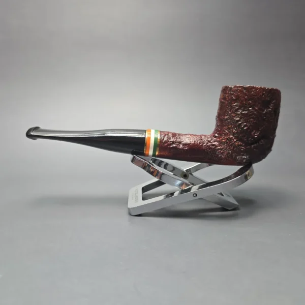 Peterson 2026 St Patrick's Day XL05 Sandblasted Billiard Briar Pipe, New - Image 4