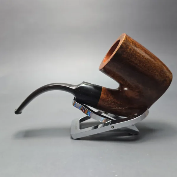 James Upshall (c.1980s) P Grade Smooth Oom Paul Sitter Estate Briar Pipe, Unsmoked, 9mm - Image 4