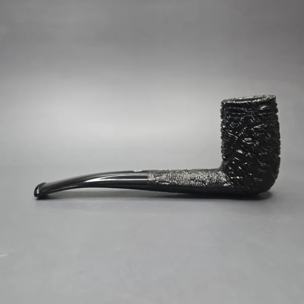 Savinelli 150th Anniversary Capri Root Briar 130 KS Rusticated Stack Briar Pipe, New - Image 4