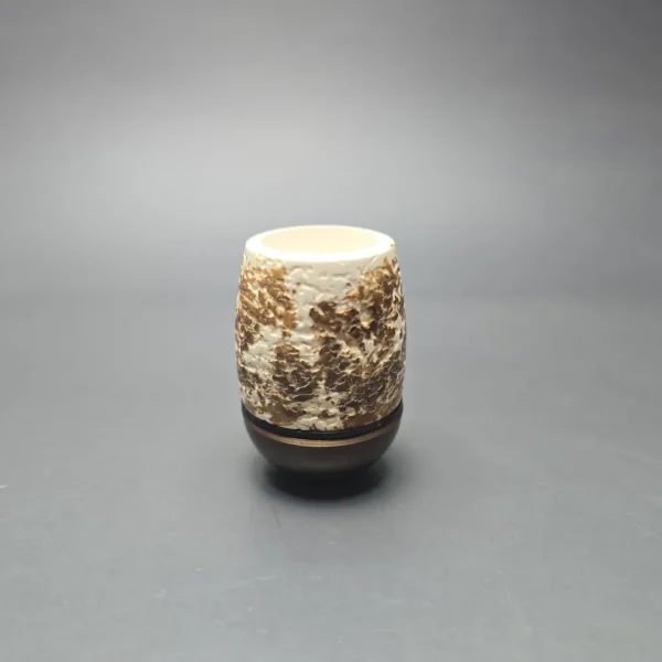 Falcon Extra Curved w/ MBSD Meerschaum Billiard Block Meerschaum Bowl Pipe, New - Image 13