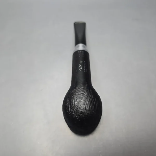 Chacom Skipper 703 Sandblasted Billiard w/ Aluminum Estate Briar Pipe, Unsmoked - Image 10