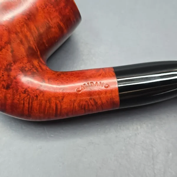 Calibano (Mastro de Paja) 101 D C2 Smooth Bent Billiard Estate Briar Pipe, Unsmoked - Image 11