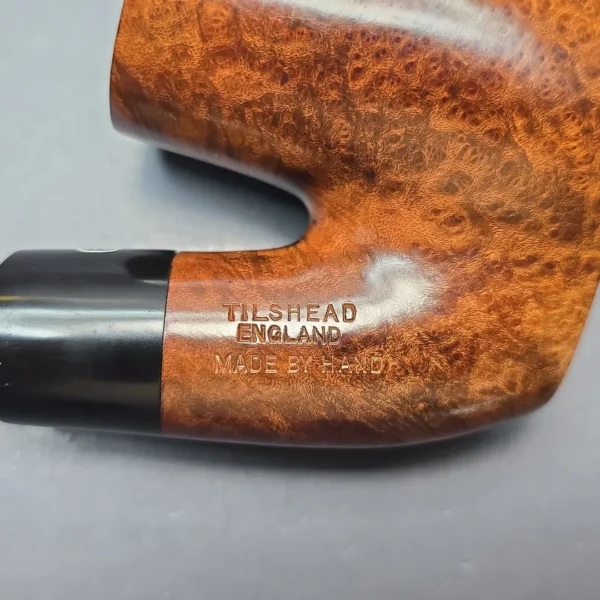 James Upshall (c.1980s) P Grade Smooth Oom Paul Sitter Estate Briar Pipe, Unsmoked, 9mm - Image 11