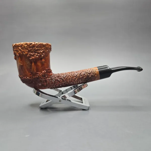 Ser Jacopo Rowlette Maxima Wax Drip Dublin Estate Briar Pipe, Italian Estates - Image 3