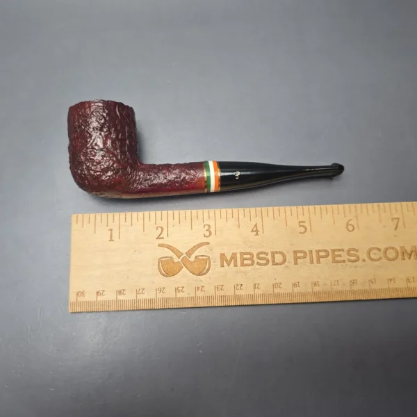 Peterson 2026 St Patrick's Day XL05 Sandblasted Billiard Briar Pipe, New - Image 12