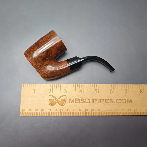 James Upshall (c.1980s) P Grade Smooth Oom Paul Sitter Estate Briar Pipe, Unsmoked, 9mm - Image 12