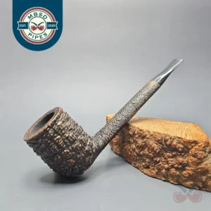 Savinelli Capri Root Briar 804 KS Rusticated Canadian (Estate)