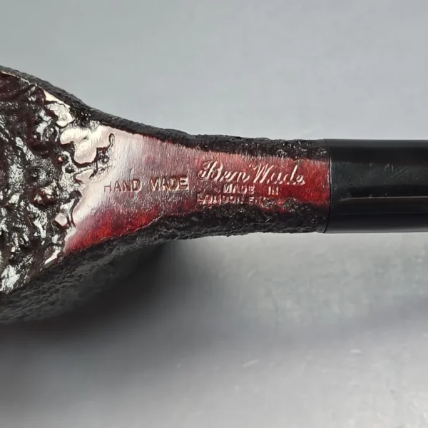 Ben Wade (Peter Wilson) Magnum Sandblasted Volcano Estate Briar Pipe, Unsmoked - Image 12