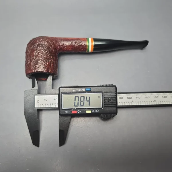 Peterson 2026 St Patrick's Day XL05 Sandblasted Billiard Briar Pipe, New - Image 13