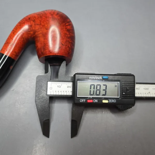 Calibano (Mastro de Paja) 101 D C2 Smooth Bent Billiard Estate Briar Pipe, Unsmoked - Image 15