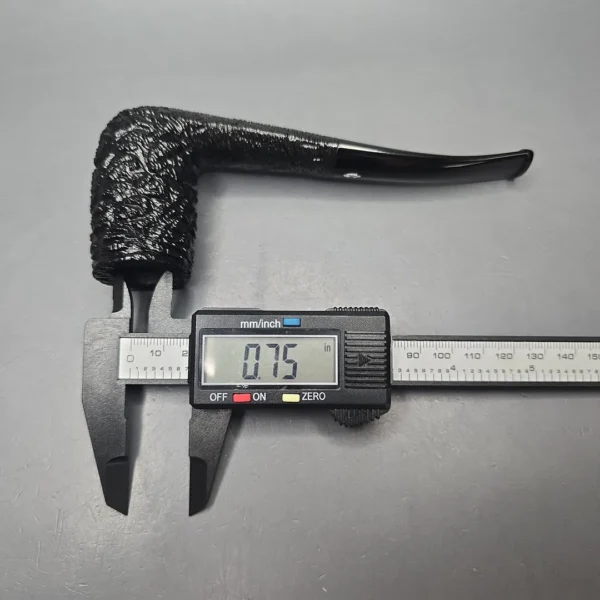 Savinelli 150th Anniversary Capri Root Briar 130 KS Rusticated Stack Briar Pipe, New - Image 13