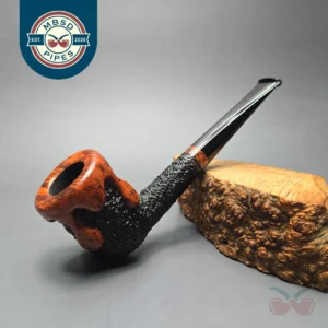 Walt Cannoy Cardinal House Morton Wax Drip Billiard Handmade Briar Pipe, New