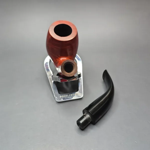 Calibano (Mastro de Paja) 101 D C2 Smooth Bent Billiard Estate Briar Pipe, Unsmoked - Image 16
