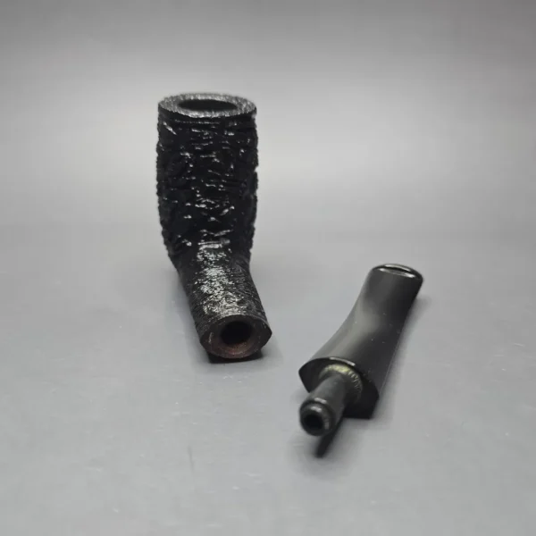 Savinelli 150th Anniversary Capri Root Briar 130 KS Rusticated Stack Briar Pipe, New - Image 14