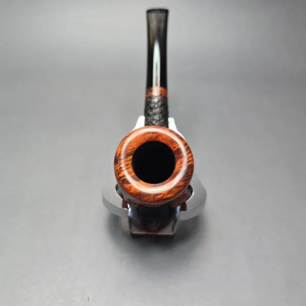 Walt Cannoy Cardinal House Morton Wax Drip Billiard Handmade Briar Pipe, New - Image 6