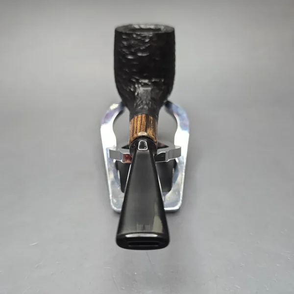 MBSD Briars by Piero Vitale Black Rusticated Billiard with Zebrawood (New) - Image 5