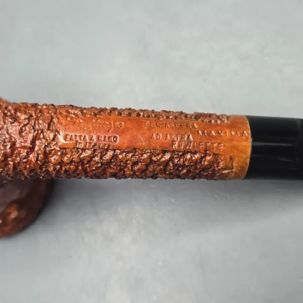 Ser Jacopo Rowlette Maxima Wax Drip Dublin Estate Briar Pipe, Italian Estates - Image 12