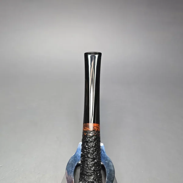 Walt Cannoy Cardinal House Morton Wax Drip Billiard Handmade Briar Pipe, New - Image 7