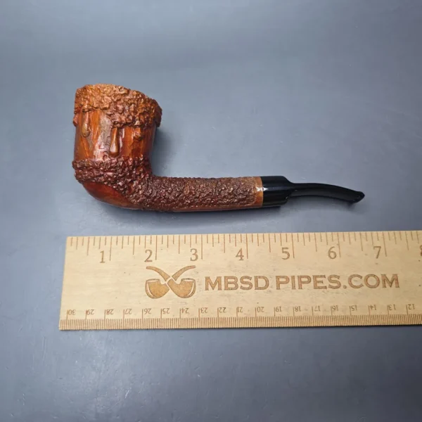 Ser Jacopo Rowlette Maxima Wax Drip Dublin Estate Briar Pipe, Italian Estates - Image 13