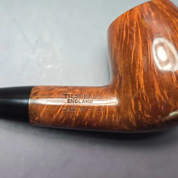 James Upshall P Grade EXL Smooth "Large Semi-Bent" (Unsmoked Estate Briar Pipe) - Image 11