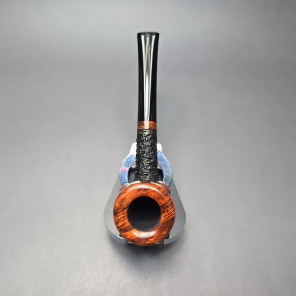 Walt Cannoy Cardinal House Morton Wax Drip Billiard Handmade Briar Pipe, New - Image 8