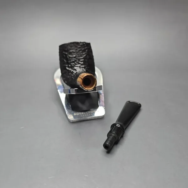 MBSD Briars by Piero Vitale Black Rusticated Billiard with Olivewood (New) - Image 14