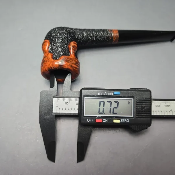 Walt Cannoy Cardinal House Morton Wax Drip Billiard Handmade Briar Pipe, New - Image 12