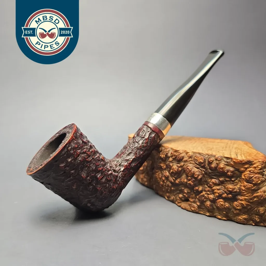 Peterson (c.2000s) Donegal Rocky 120 Rusticated Dublin with Silver (Estate)