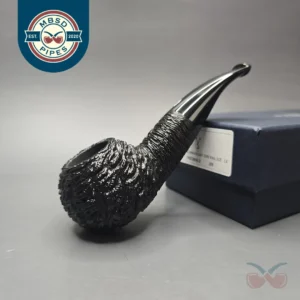 Savinelli 150th Anniversary Capri Root Briar 320 KS Rusticated Author Briar Pipe, New